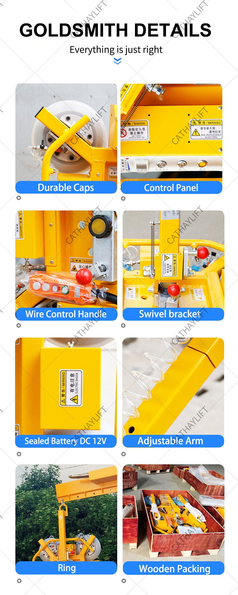 Vacuum glass suction caps-Shandong Cathay Machinery Co Ltd 3